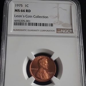 Rare 1975 Lincoln cent high grade